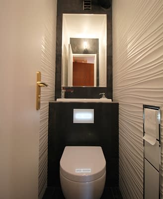 Rénovation de toilettes à Paris 15